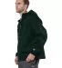 Champion Clothing CO200 Packable Jacket in Dark green side view