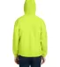 Champion Clothing CO200 Packable Jacket in Safety green back view