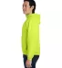 Champion Clothing CO200 Packable Jacket in Safety green side view