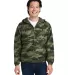 Champion Clothing CO200 Packable Jacket in Olive grn camo front view