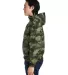 Champion Clothing CO200 Packable Jacket in Olive grn camo side view