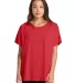 Next Level Apparel N1530 Ladies Ideal Flow T-Shirt in Red front view