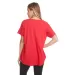 Next Level Apparel N1530 Ladies Ideal Flow T-Shirt in Red back view