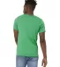 Bella + Canvas 3301 Unisex Sueded Tee in Heather kelly back view