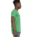 Bella + Canvas 3301 Unisex Sueded Tee in Heather kelly side view