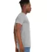 Bella + Canvas 3301 Unisex Sueded Tee in Athletic heather side view
