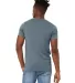 Bella + Canvas 3301 Unisex Sueded Tee in Heather slate back view