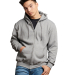 Russel Athletic 697HBM Dri Power® Hooded Full-Zip in Oxford front view