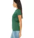 BELLA 6004 Womens Favorite T-Shirt in Hthr grass green side view