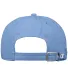 Champion Clothing CA2000 Classic Washed Twill Cap in Carolina blue back view