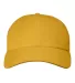 Champion Clothing CA2000 Classic Washed Twill Cap in C gold front view