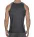 Alstyle 1307 Classic Tank Top in Charcoal heather back view