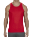 Alstyle 1307 Classic Tank Top in Red front view