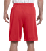 1420 Training Short in Red back view