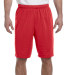 1420 Training Short in Red front view