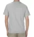 1301 Alstyle Adult Cotton Tee in Heather grey back view