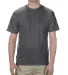 1301 Alstyle Adult Cotton Tee in Heather charcoal front view