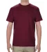 Alstyle 1701 Adult Tee BURGUNDY front view