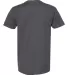 5300 ALSTYLE Adult V-neck Tee CHARCOAL back view