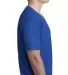 Next Level 3200 Fitted Short Sleeve V in Royal side view
