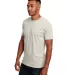 Next Level 3600 T-Shirt in Oatmeal side view