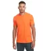 Next Level 3600 T-Shirt in Classic orange front view
