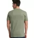 Next Level 3600 T-Shirt in Light olive back view