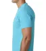 Next Level 3600 T-Shirt in Tahiti blue side view