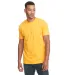 Next Level 3600 T-Shirt in Gold front view