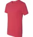 Next Level 6010 Men's Tri-Blend Crew in Vintage red side view