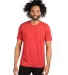 Next Level 6010 Men's Tri-Blend Crew in Vintage red front view