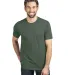 Next Level 6200 Men's Poly/Cotton Tee in Royal pine front view