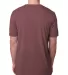Next Level 6200 Men's Poly/Cotton Tee in Shiraz back view