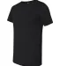 Next Level 6200 Men's Poly/Cotton Tee in Black side view