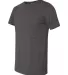 Next Level 6200 Men's Poly/Cotton Tee CHARCOAL side view