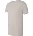 Next Level 6200 Men's Poly/Cotton Tee in Silver side view