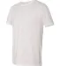 Next Level 6200 Men's Poly/Cotton Tee in White side view