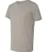 Next Level 6200 Men's Poly/Cotton Tee in Ash side view