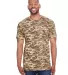 Code V 3907 Adult Camo Tee SAND DIGITAL front view