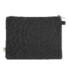 econscious EC8402 Hemp Pouch  in Black/ black back view