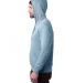 Alternative Apparel 8804PF Adult Eco Cozy Fleece P in Light blue side view