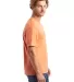 Alternative Apparel 1070 Unisex Go-To T-Shirt in Pumpkin side view