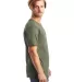 Alternative Apparel 1070 Unisex Go-To T-Shirt in Military side view