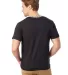 Alternative Apparel 1070 Unisex Go-To T-Shirt in Black back view
