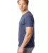 Alternative Apparel 1070 Unisex Go-To T-Shirt in Light navy side view