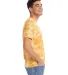 Alternative Apparel 1070 Unisex Go-To T-Shirt in Gold tie dye side view