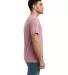Alternative Apparel 1070 Unisex Go-To T-Shirt in Whiskey rose side view