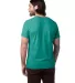 Alternative Apparel 1070 Unisex Go-To T-Shirt in Aqua tonic back view