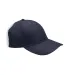 Adams Hats PE105 Adult Contrast Back Stripe Clubho in Navy front view