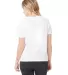 Alternative Apparel 1172 Ladies' Her Go-To T-Shirt in White back view